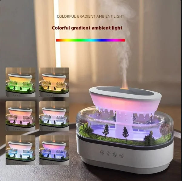 Micro Landscape Raindrop Aroma Diffuser